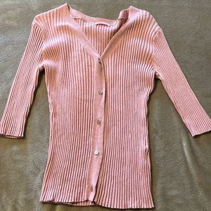 Pink Lily Sweater Top - New